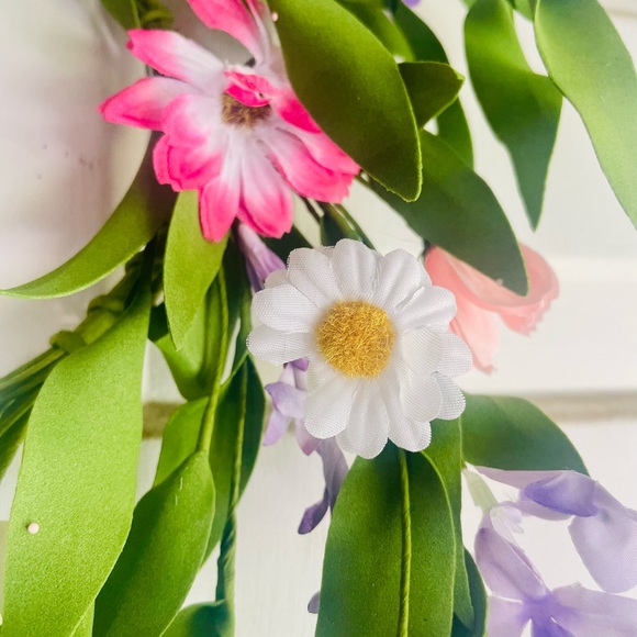 *Spring Festival Flower & Herb Candle Ring - Picture 2 of 12